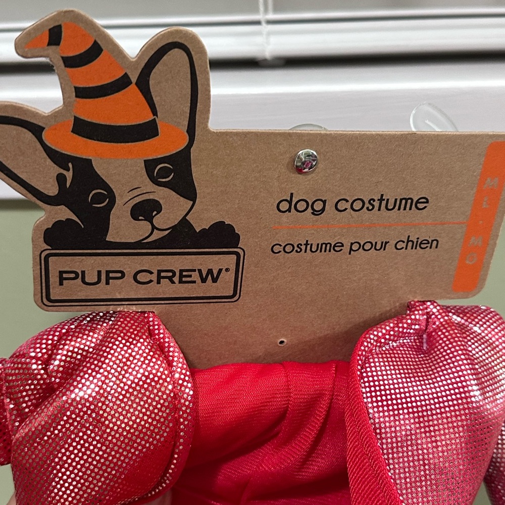 Pup Crew Red Lobster Costume for Halloween